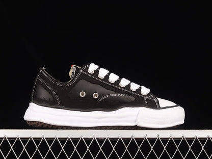 MAISON MIHARA YASUHIRO PETERSON OG SEMELLE TOILE BASSE NOIR 