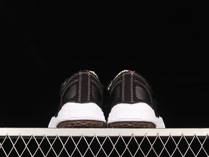 MAISON MIHARA YASUHIRO PETERSON OG SEMELLE TOILE BASSE NOIR 