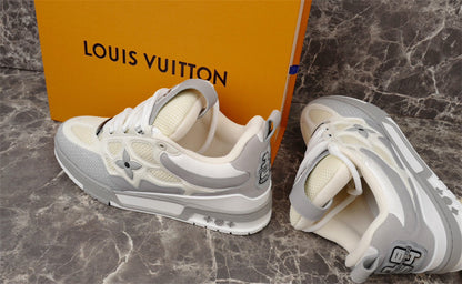 Baskets Louis Vuitton LV Skate grises