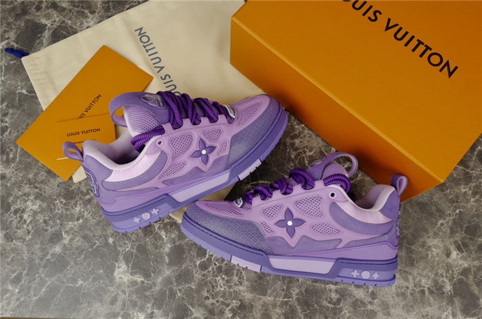 Baskets Louis Vuitton LV Skate violettes
