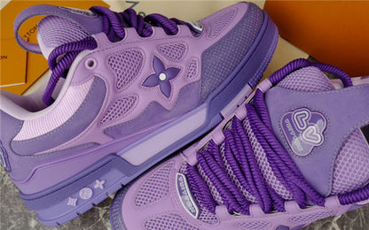 Baskets Louis Vuitton LV Skate violettes