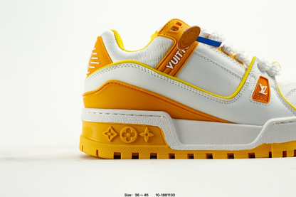 Baskets basses Louis Vuitton Trainer : l’incarnation du savoir-faire de luxe moderne