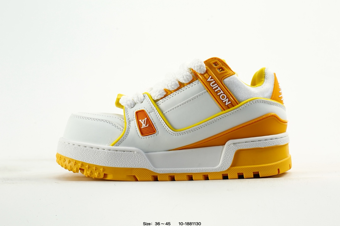 Baskets basses Louis Vuitton Trainer : l’incarnation du savoir-faire de luxe moderne