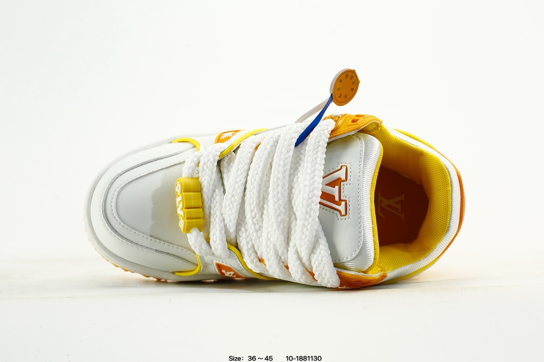 Baskets basses Louis Vuitton Trainer : l’incarnation du savoir-faire de luxe moderne