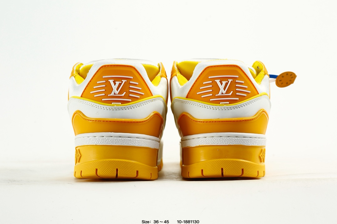 Baskets basses Louis Vuitton Trainer : l’incarnation du savoir-faire de luxe moderne