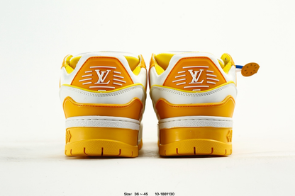 Baskets basses Louis Vuitton Trainer : l’incarnation du savoir-faire de luxe moderne