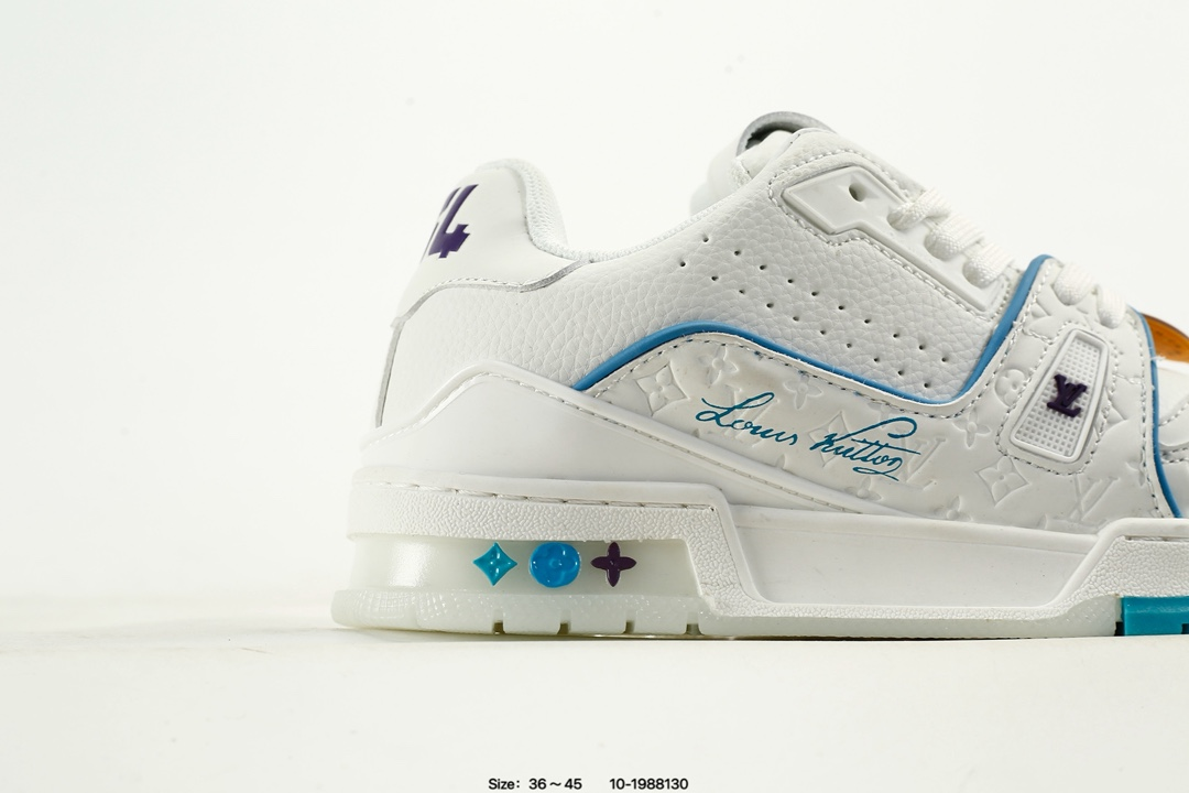 Baskets basses Louis Vuitton Trainer : l’incarnation du savoir-faire luxueux et moderne (Copie)