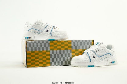 Baskets basses Louis Vuitton Trainer : l’incarnation du savoir-faire luxueux et moderne (Copie)