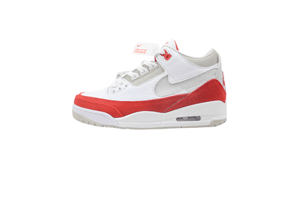 AIR JORDAN 3 RETRO BLANC TINKER/ROUGE UNIVERSITÉ-GRIS NEUTRE