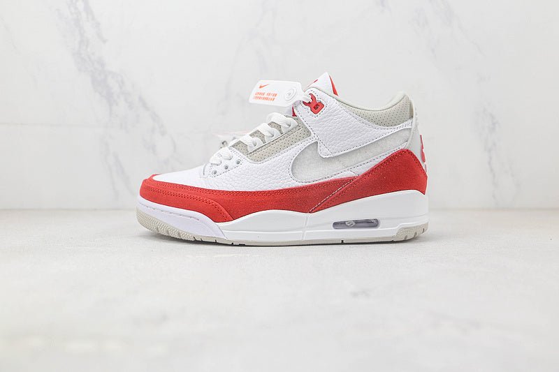 AIR JORDAN 3 RETRO BLANC TINKER/ROUGE UNIVERSITÉ-GRIS NEUTRE