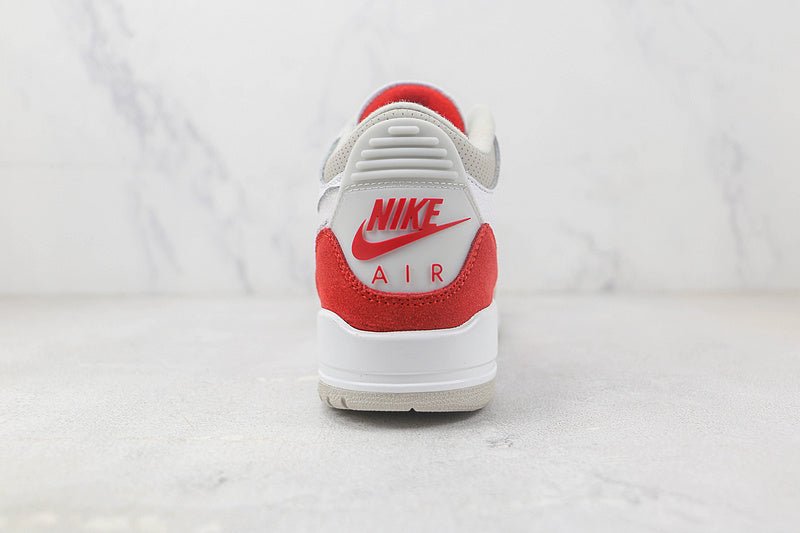 AIR JORDAN 3 RETRO BLANC TINKER/ROUGE UNIVERSITÉ-GRIS NEUTRE