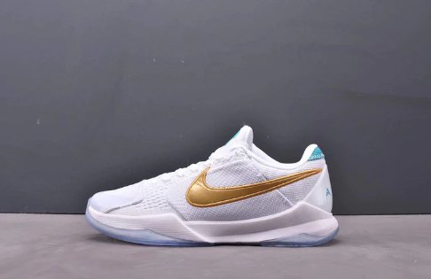 NIKE KOBE 5 x UNDEFEATED WHAT IF BLANC 