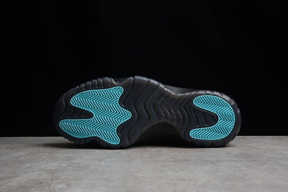AIR JORDAN 11 RETRO NOIR/BLEU GAMMA-MAÏS UNIVERSITAIRE