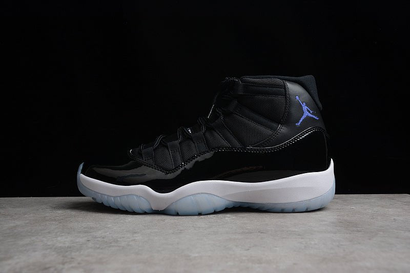 AIR JORDAN 11 RETRO SPACE JAM 2016 NOIR/CONCORD-BLANC