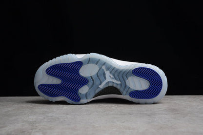 AIR JORDAN 11 RETRO SPACE JAM 2016 NOIR/CONCORD-BLANC