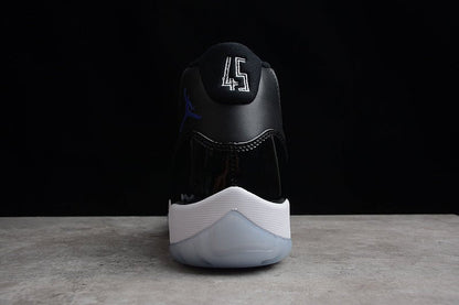 AIR JORDAN 11 RETRO SPACE JAM 2016 NOIR/CONCORD-BLANC