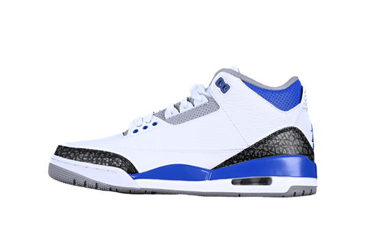 AIR JORDAN 3 RACER BLEU BLANC/GRIS/NOIR/BLEU 