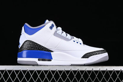 AIR JORDAN 3 RACER BLEU BLANC/GRIS/NOIR/BLEU 