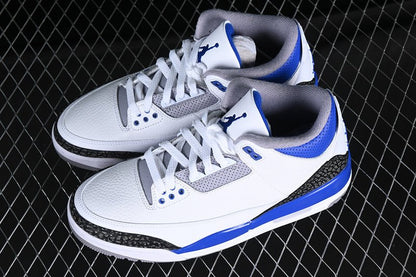AIR JORDAN 3 RACER BLEU BLANC/GRIS/NOIR/BLEU 