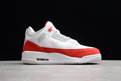 AIR JORDAN 3 RETRO TINKER BLANC/ROUGE UNIVERSITÉ 