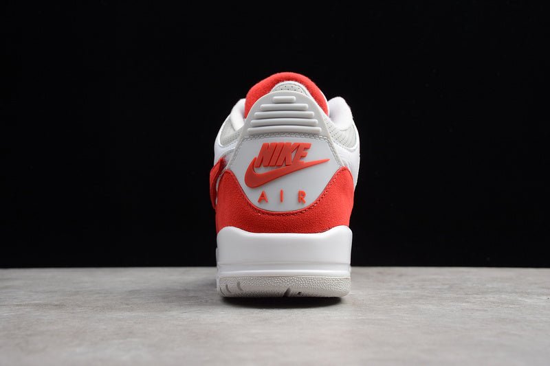 AIR JORDAN 3 RETRO TINKER BLANC/ROUGE UNIVERSITÉ 