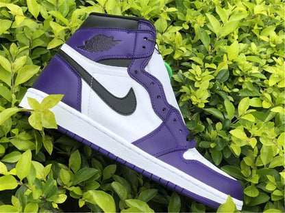 JORDAN 1 HIGH x COURT VIOLET BLANC 