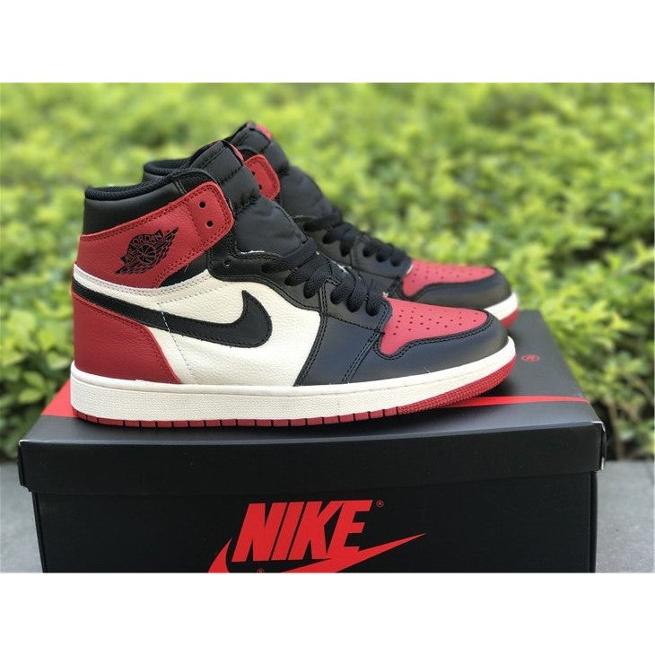JORDAN 1 RETRO HIGH x BRED TOE 