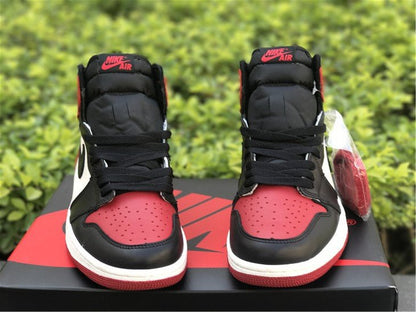 JORDAN 1 RETRO HIGH x BRED TOE 