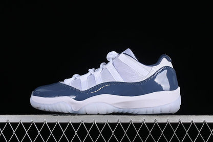 AIR JORDAN 11 LOW DIFFUSED BLEU BLANC
