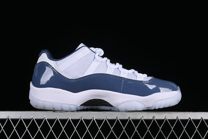 AIR JORDAN 11 LOW DIFFUSED BLEU BLANC