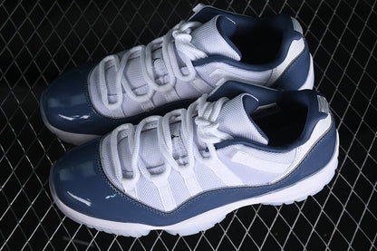 AIR JORDAN 11 LOW DIFFUSED BLEU BLANC