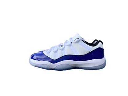 AIR JORDAN 11 LOW PURPLE CONCORD BLANC/NOIR-CONCORD