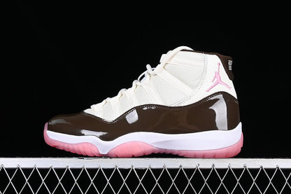 AIR JORDAN 11 NEAPOLITAN AJ11 BLANC/NOIR/ROSE