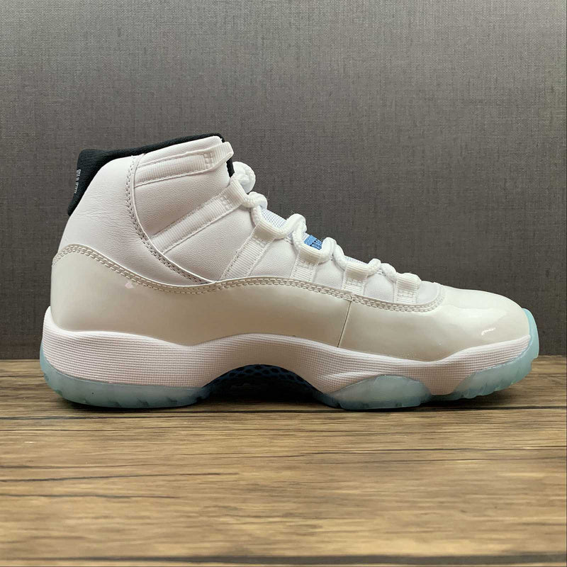 AIR JORDAN 11 RETRO 2014 BLANC/BLANC/BLEU LÉGENDE