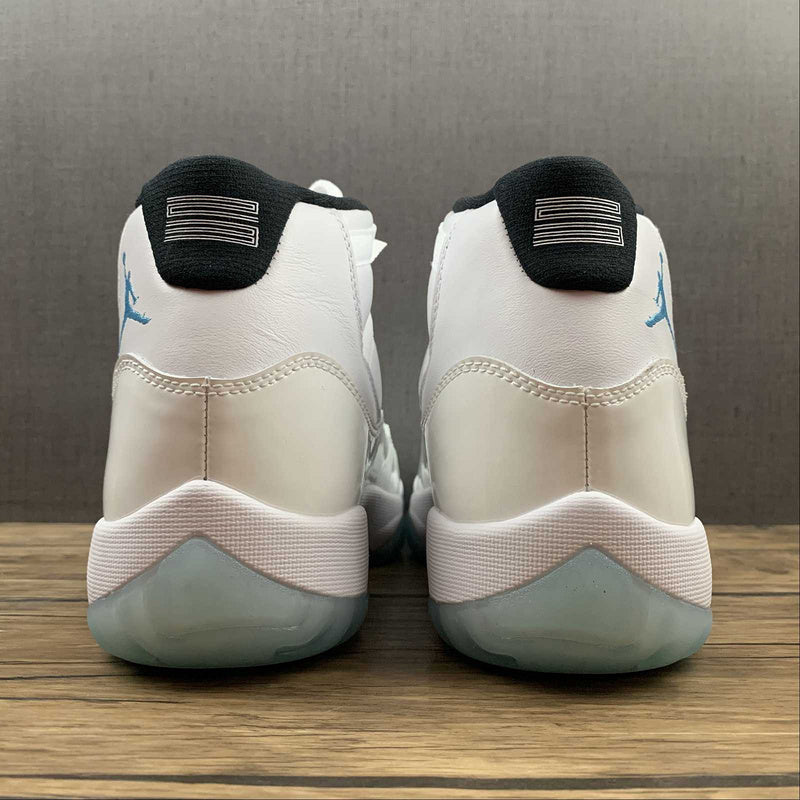 AIR JORDAN 11 RETRO 2014 BLANC/BLANC/BLEU LÉGENDE