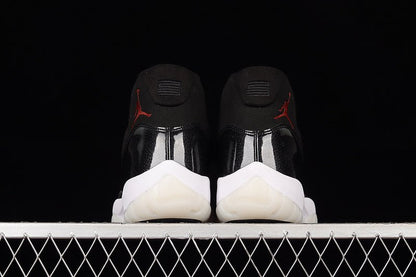 AIR JORDAN 11 RETRO 72-10 NOIR/NOIR/ROUGE UNIVERSITAIRE