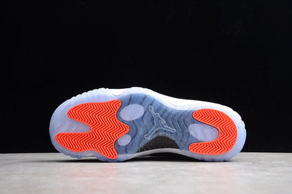 AIR JORDAN 11 RETRO NOIR/INFRAROUGE 23-PR PLATINE