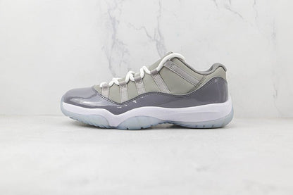 AIR JORDAN 11 RETRO LOW BG GRIS MOYEN/BLANC-GUNSMOKE