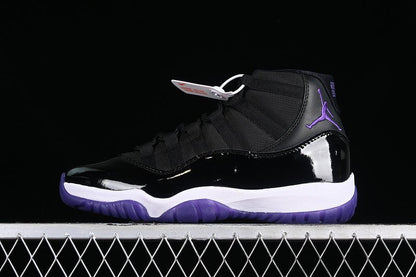 AIR JORDAN 11 RETRO BLANC/NOIR/VIOLET