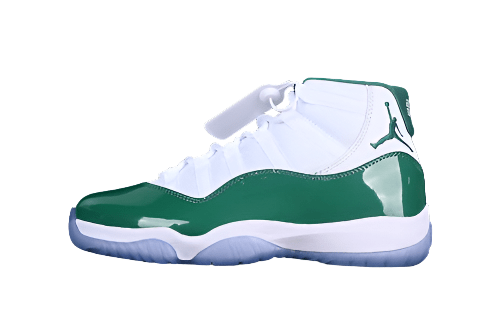 AIR JORDAN 11 RETRO BLANC/VERT