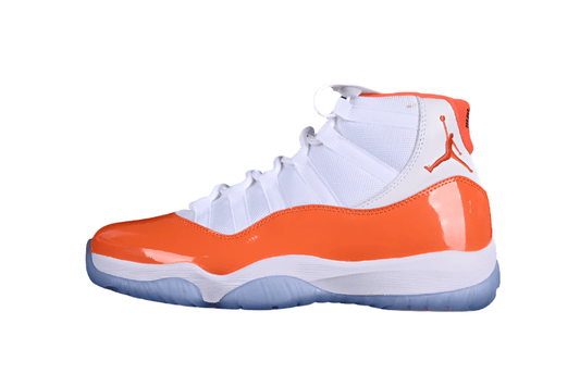 AIR JORDAN 11 RETRO BLANC/ORANGE