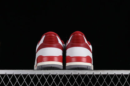 AIR JORDAN 2/3 RETRO BLANC/ROUGE UNIVERSITAIRE/VOILE/GRIS CIMENT