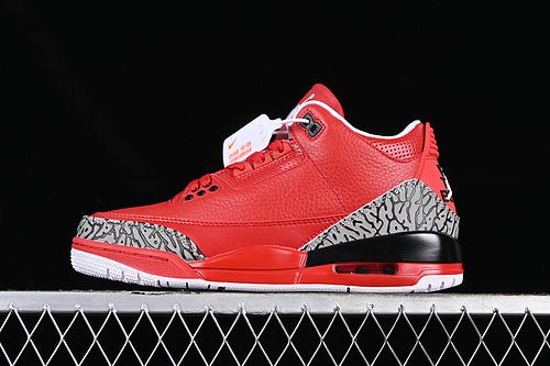 AIR JORDAN 3 NOIR/ROUGE/GRIS