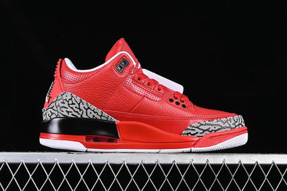 AIR JORDAN 3 NOIR/ROUGE/GRIS