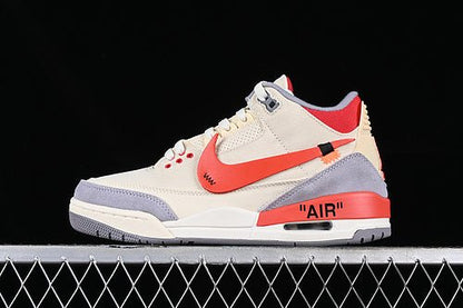 AIR JORDAN 3 CO-BRANDING GRIS/ORANGE/JAUNE