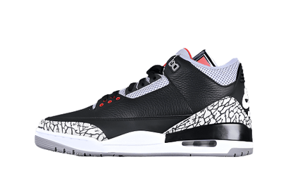 AIR JORDAN 3 RETRO BLACK CEMENT 2018 BLANC/NOIR/GRIS 