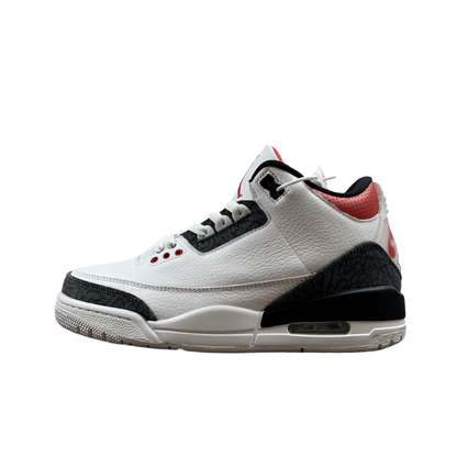 AIR JORDAN 3 RETRO DENIM SE ROUGE FEU BLANC/ROUGE FEU/NOIR 