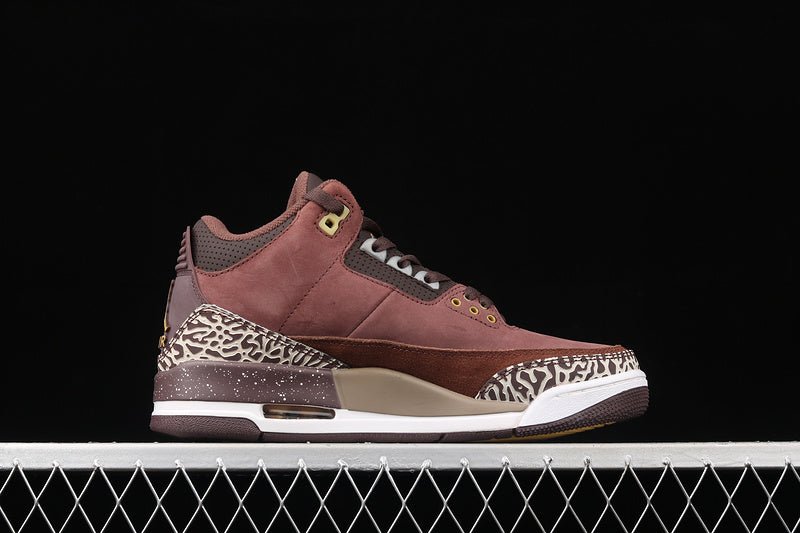 AIR JORDAN 3 RETRO HIGH OG ANTIQUE BRASS MARRON/BLANC/NOIR