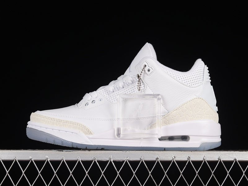 AIR JORDAN 3 RETRO PURE MONEY BLANC/BLANC-BLANC