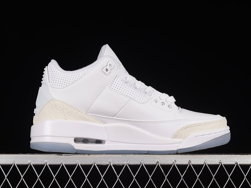AIR JORDAN 3 RETRO PURE MONEY BLANC/BLANC-BLANC